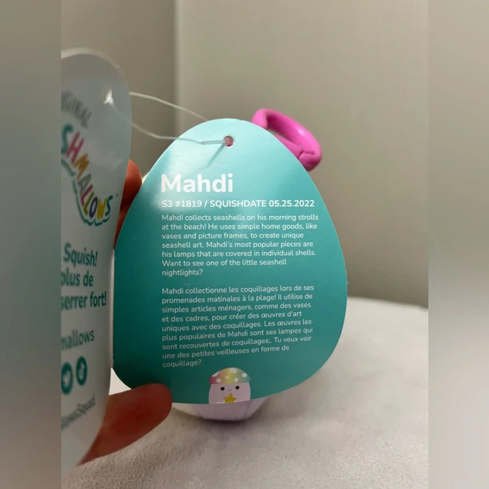 Mahdi the Mushroom Plush Clip-On